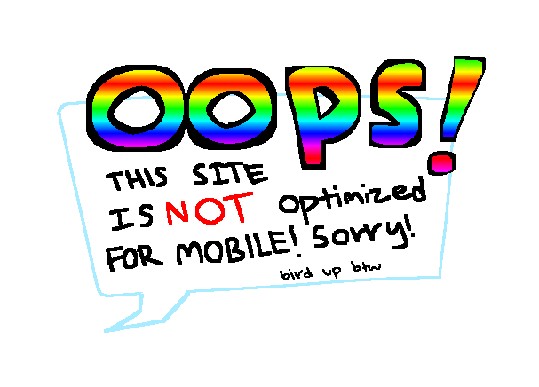 OOPS! This site is not optimized for mobile! Sorry!