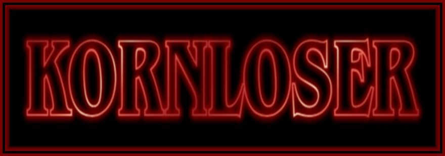 A BUTTON FOR THE SITE 'KORN LOSER'.