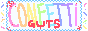 A STATIC CONFETTIGUTS BUTTON