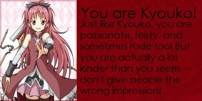 Which Madoka Magica Girl Are You?